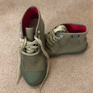 BANGS High Tops — Olive